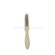 4 Row Wire Brush Plastic Handle